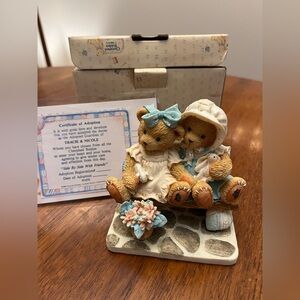 Tracey and Nicole, Cherished Teddies.